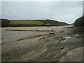 The Gannel Footbridge and Estuary