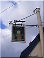 TM4249 : Kings Head Inn sign by Geographer
