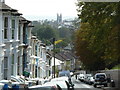 Looking down Wakefield Road to the sea