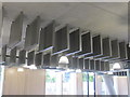 TQ2681 : City of Westminster College - acoustic baffles by David Hawgood