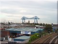 NZ4820 : Middlesbrough railway, industry and skyline by Antony Dixon
