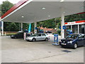 Filling station at Windlesham, on the A30