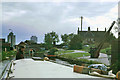 Leaving Coventry by canal, 1976