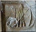 NG0483 : Tuama/Tomb Alasdair MhicLeoid/MacLeod - Carving 4 by Rob Farrow