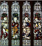 SP9011 : St Mary the Virgin, Drayton Beauchamp - Stained glass window by John Salmon