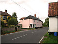 Cottages along The Street, Metfield