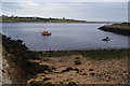 Small beach on the River Tyne