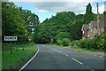 Entering Rowly on the B2128