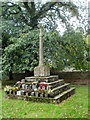 Grade II listed churchyard cross, St Michael and All Angels, Llantarnam