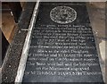 St Mary with St Edward & St Luke, Church Road, Leyton - Ledger slab