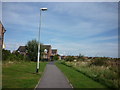 A path leading to Kesteven Way, Kingswood