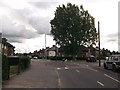 Road junction on Brookehowse Road