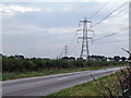 Electricity Pylons near North Harby