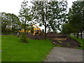 Site being cleared on Accrington Road, Burnley