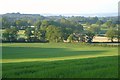 Farmland above Metcombe