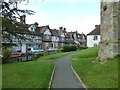 Houses and shops on Fletching High Street