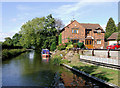 Canalside house at Acton Trussell, Staffordshire