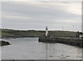 Isophase light at Ardglass Harbour