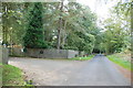 SK1616 : Entrance to Wychnor House and Nurseries by Mick Malpass