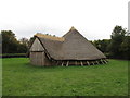 TQ8086 : Replica iron age roundhouse by Roger Jones