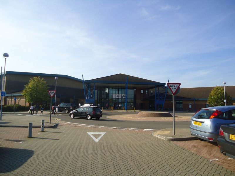 The Triangle Leisure Centre, Burgess... © Stacey Harris cc-by-sa/2.0 ...