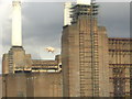TQ2877 : Battersea Power Station: return of the Pink Floyd pig by Christopher Hilton