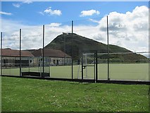 NT5584 : All weather pitch, North Berwick High School by Richard Webb