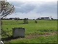 View across farmland to St Malachy