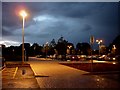 Car park at Catmose College