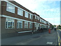 Old style office block, Frank Lester Way, Luton Airport