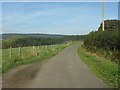 Lane west of Strangworth Farm