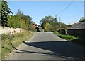 Stansbatch, looking east from the lane to the Baptist chapel