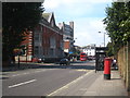 Looking west along Harrow Road at Westbourne Green