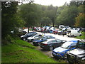 The car park at Cardinham Woods