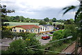 Houses by the railway line