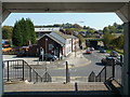 Exiting the A61 pedestrian underpass