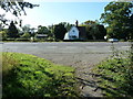 Cottage on the west side of the A24