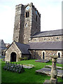 SH7877 : South side of the Church of St Mary and All Saints, Conwy by Phil Champion