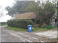 Traditional tin roofed farm building on the Castlescreen Road