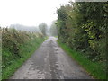 View east along the Castlescreen Road