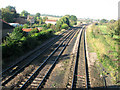 Cottages beside the railway line, New Barnetby