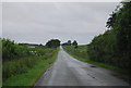 Straight road near Parsonage Field