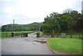 Footpath off the A595 at Dyke