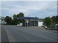 Redundant petrol forecourt A470 Llanrwst