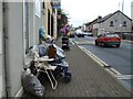 Goods on display, Campsie Road, Omagh