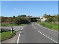 The A338 heading away from Parkhouse Corner