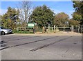 The end of The Greenway at Long Marston