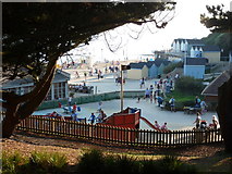 SZ0790 : Bournemouth: children’s playpark at Alum Chine by Chris Downer