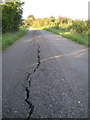 ST5883 : Cracks along Badger's Lane  by Robin Stott