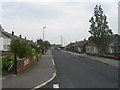 Croft House Road - looking towards Croft House Way